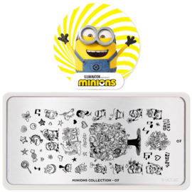 MoYou London - Movies Stamping Plate - Minions 7