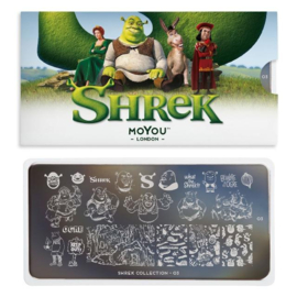 MoYou London - Movies Stamping Plate - Shrek 3