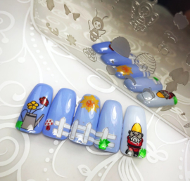 Clear Jelly Stamper - Big Stamping Plate - CJS_LC17 - Gnome Place Like Home