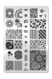 UberChic - Big Nail Stamping Plate - Collections 11-03