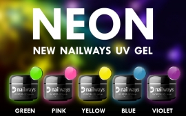 Nailways - NWUVC17 - UV NEON GEL - Green
