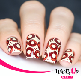 Whats Up Nails - Stamping Plate - B007 Sugar High