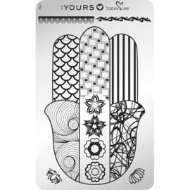 Yours Cosmetics - Stamping Plates - :YOURS Loves Tracy Lee - YLT02. In Good Hands
