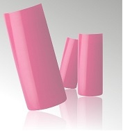 Roze Nagel Tips in Box - 100 stuks