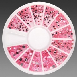 Nailways -  Rhinestone Wiel - Roze