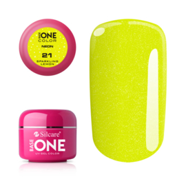 Base One - UV COLOR GEL - Neon - 21. Sparkling Lemon