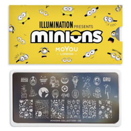 MoYou London - Movies Stamping Plate - Minions 2