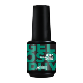 Gelosophy - Soak Off Polish - #117. Turquoise Green