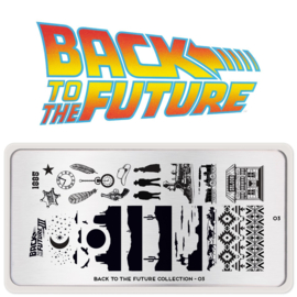 MoYou London - Movies Stamping Plate - Back to the Future 3