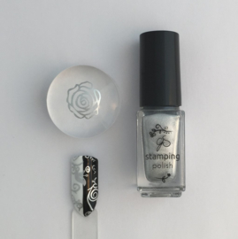 Clear Jelly Stamper Polish - #4 Steal the Show