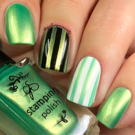 Clear Jelly Stamper Polish - #104. Mint Sweetie