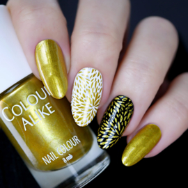 Colour Alike - Stamping Polish - The Art - 203. Golden Mustard