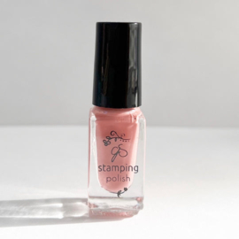 Clear Jelly Stamper Polish -  #130 - Berry Slushy (Sheer)