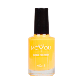 Moyou Nail Fashion - Stamping Polish - 37.  Yellow