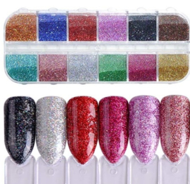 Nailways - Holograpic Glitter Powder Set