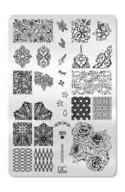 UberChic - Big Nail Stamping Plate - Collections 08-03