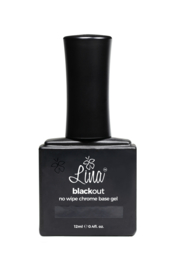 Lina - Gel Polish - Blackout (no wipe chrome base gel)
