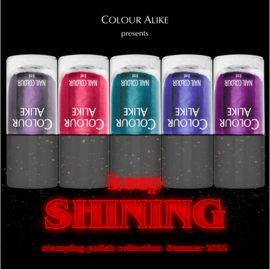 Colour Alike - Stamping Polish - Keep Shining - 194. Five
