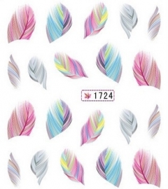 Waterdecals - Pastel Feathers