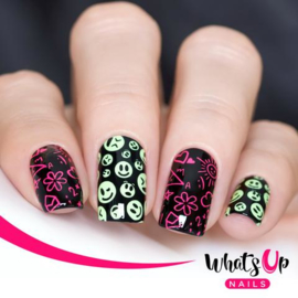 Whats Up Nails - Stamping Plate - B030 School's In Session