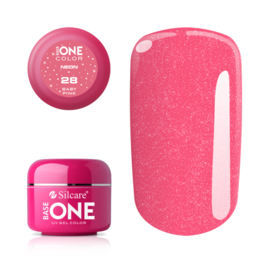 Base One - UV COLOR GEL - Neon - 28. Baby Pink