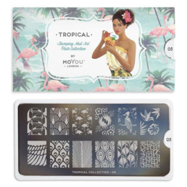 MoYou London - Stamping Plate - Tropical 05