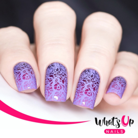 Whats Up Nails - Stamping Plate - B026 Fashion Prints