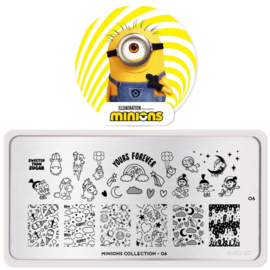 MoYou London - Movies Stamping Plate - Minions 6