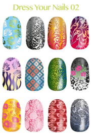 Lina - Stamping Plate - Dress Your Nails - 02