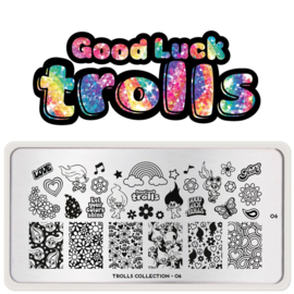 MoYou London - Movies Stamping Plate - Trolls 6