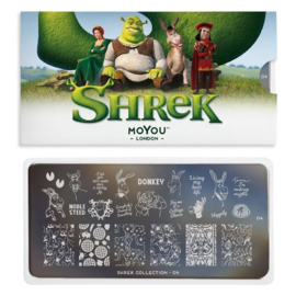 MoYou London - Movies Stamping Plate - Shrek 4