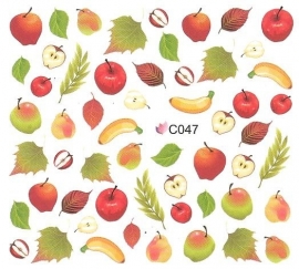 Waterdecals - Fruits & Leaves