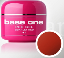 Base One - UV RED GEL - 11. Scarlet Red