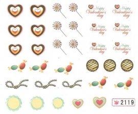 Waterdecals - Candy Hearts