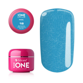 Base One - UV COLOR GEL - Pixel - 18. Bahama Holidays Blue