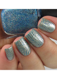 UberChic - Big Nail Stamping Plate - Just an Illusion