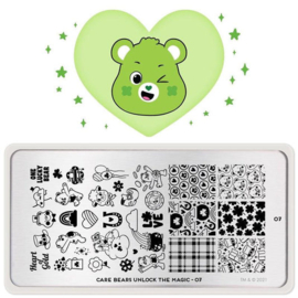 MoYou London - Movies Stamping Plate - Care Bears Unlock The Magic 7