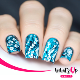 Whats Up Nails - Stamping Plate - A019 Beach Mode