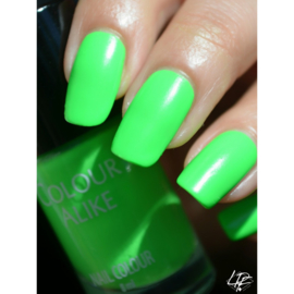 Colour Alike -  Nail Polish - Neon goes Plastic - 605. Electric Green