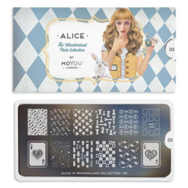 MoYou London - Stamping Plate - Alice 3