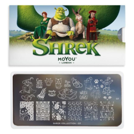 MoYou London - Movies Stamping Plate - Shrek 7