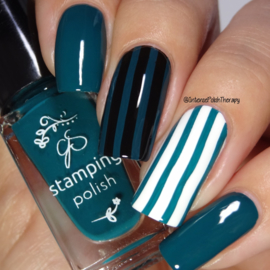 Clear Jelly Stamper Polish - #39 Teal or no Deal