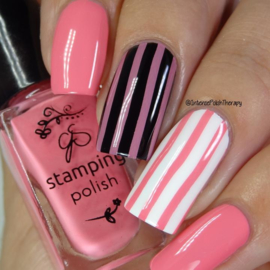 Clear Jelly Stamper Polish - #6 KaPink