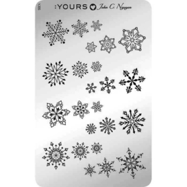 Yours Cosmetics - Stamping Plates - :YOURS Loves John - YLJ05 Winter Knits