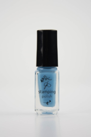 Clear Jelly Stamper Polish - #73 Blue Bell