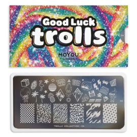MoYou London - Movies Stamping Plate - Trolls 4