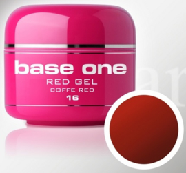 Base One - UV RED GEL - 16. Coffee Red