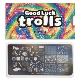 MoYou London - Movies Stamping Plate - Trolls 3