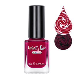 Whats Up Nails - Stamping polish - WSP007 - Box of Whine