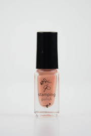 Clear Jelly Stamper Polish - #65 Bambina Peach